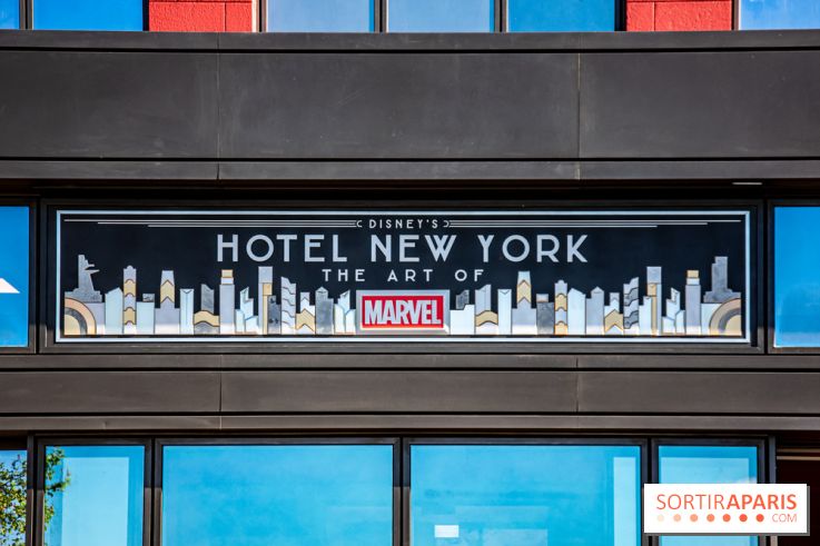 Hôtel Marvel à Disneyland Paris : nos photos du Disney's hotel New York - The Art of Marvel