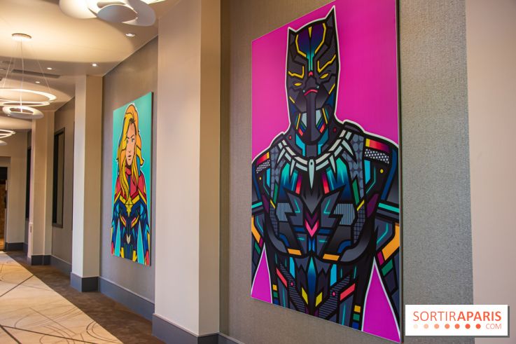 Hôtel Marvel à Disneyland Paris : nos photos du Disney's hotel New York - The Art of Marvel