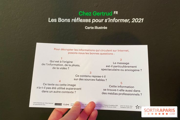 Fake News, l'exposition pédagogique déroutante de la Fondation EDF