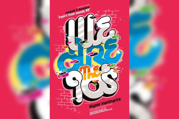 We are The 90's, Elysee Montmartre, Paris, Soiree