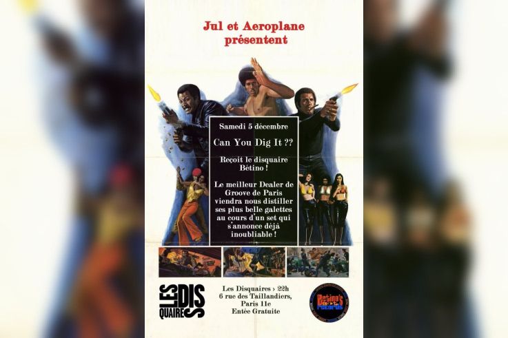 Can You Dig It , Betino, Disquaires, Paris, Soirée