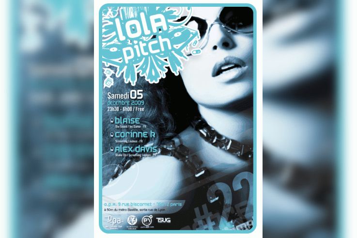 Lola Pitch, House Music, OPA, Soirée, Paris