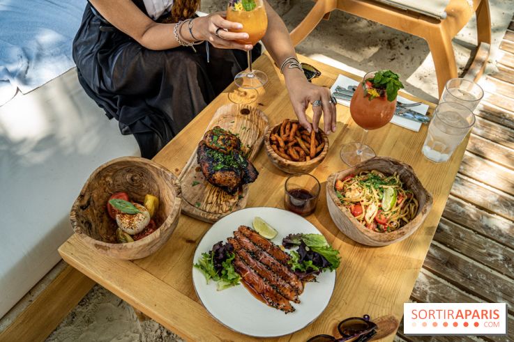 Le Beach Parisienne du Chalet du lac, la plage estivale à Paris
