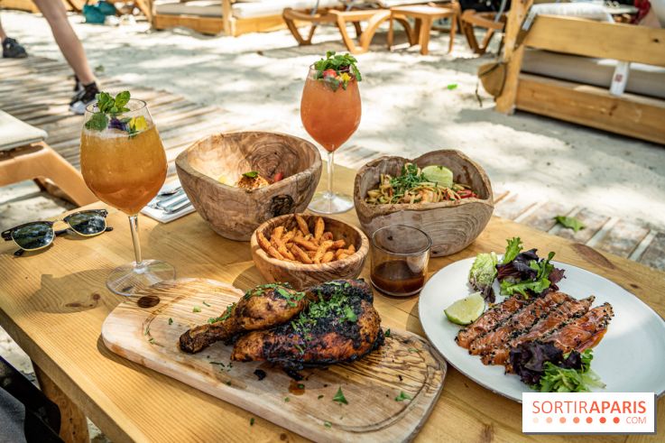 Le Beach Parisienne du Chalet du lac, la plage estivale à Paris