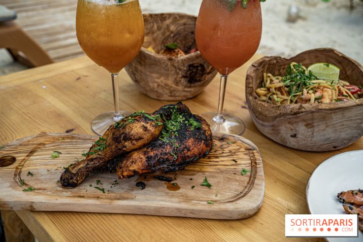 Le Beach Parisienne du Chalet du lac, la plage estivale à Paris