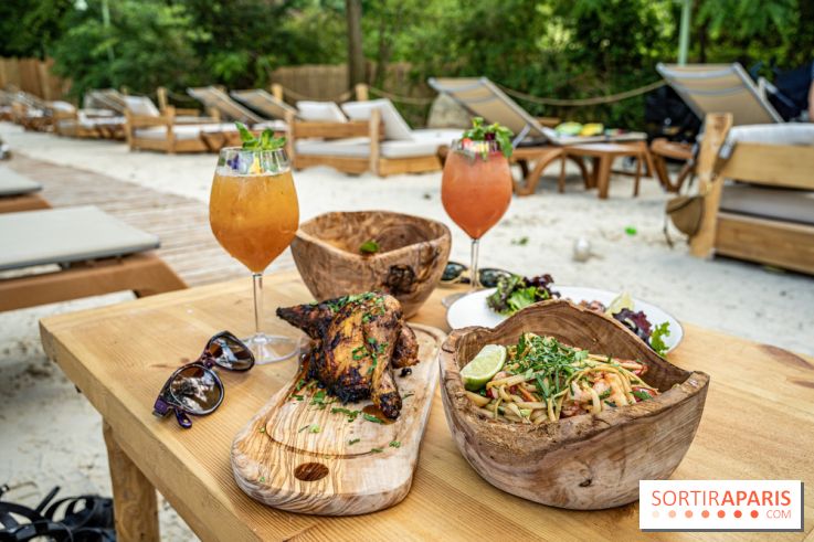Le Beach Parisienne du Chalet du lac, la plage estivale à Paris