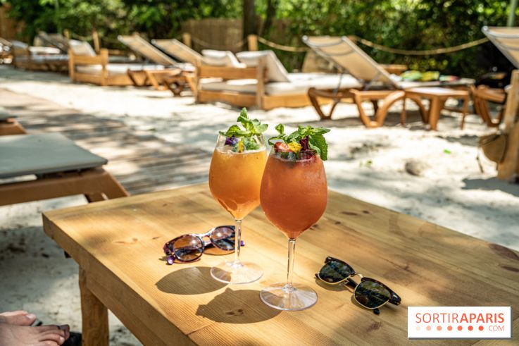 Le Beach Parisienne du Chalet du lac, la plage estivale à Paris