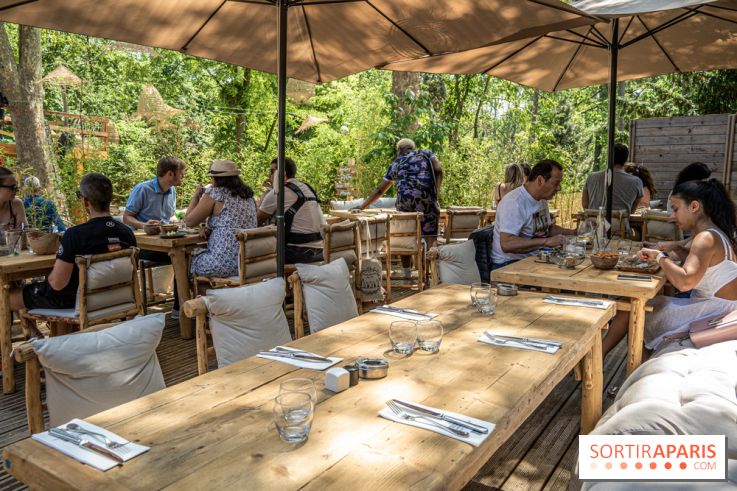 Le Beach Parisienne du Chalet du lac, la plage estivale à Paris