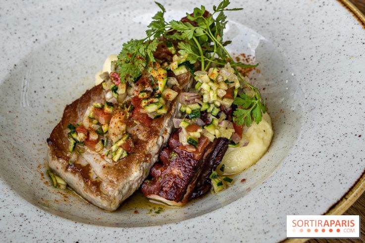 Polpo brasserie, la terrasse péniche 