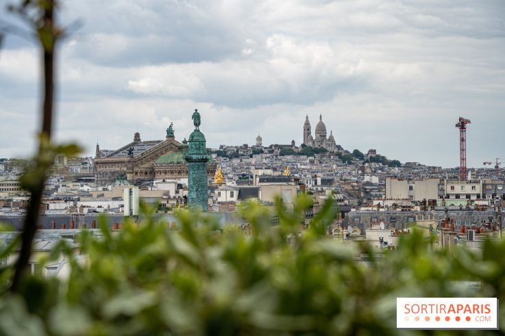 Visuel Paris, vue du Meurice suite Etoile - Montmartre