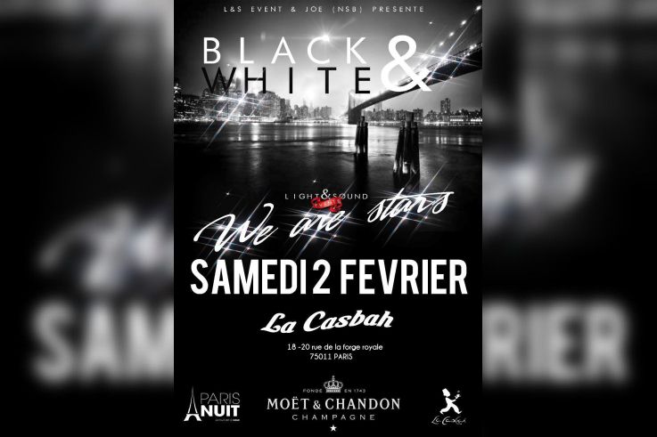 Black & white we are stars