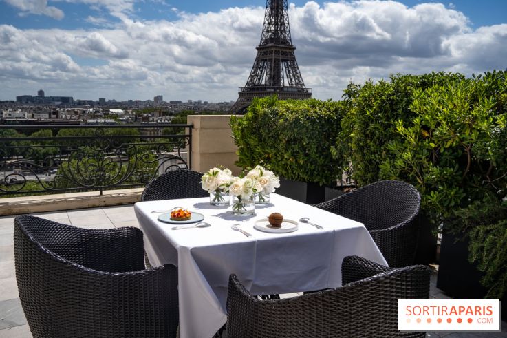 Shangri-La Paris, les repas en suite