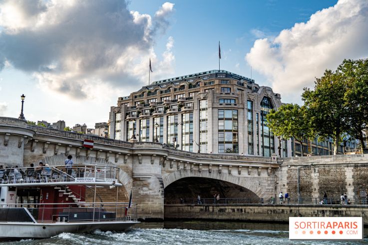 Azur, la péniche estivale Aux Jardins du Pont-Neuf 