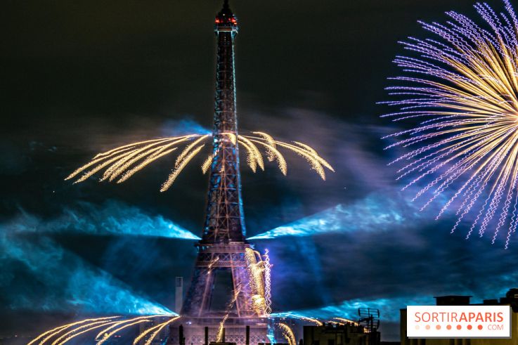 Photos feu d'artifice Paris 2021