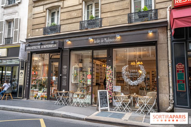 Le Jardin de Mademoiselle, salon et boutique de thé 