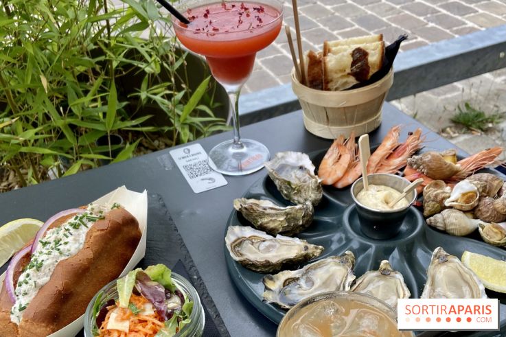 La Mer à Boire la terrasse en mode bord de mer à Paris