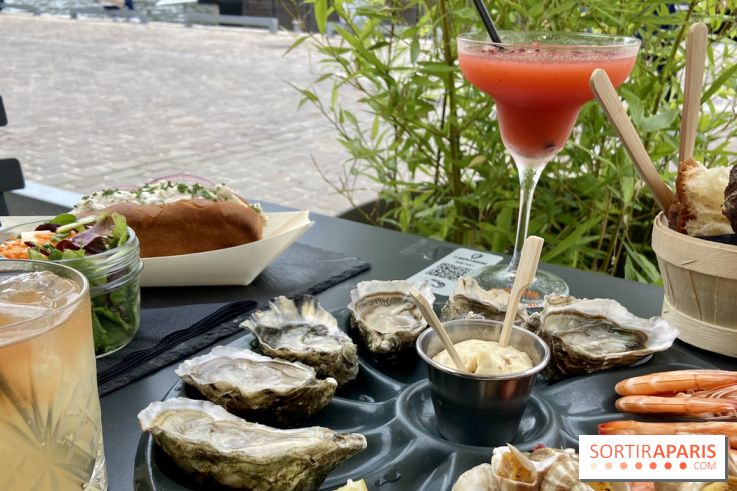La Mer à Boire la terrasse en mode bord de mer à Paris