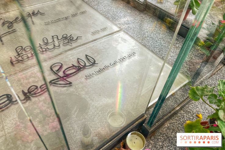 tombe gall berger arc en ciel