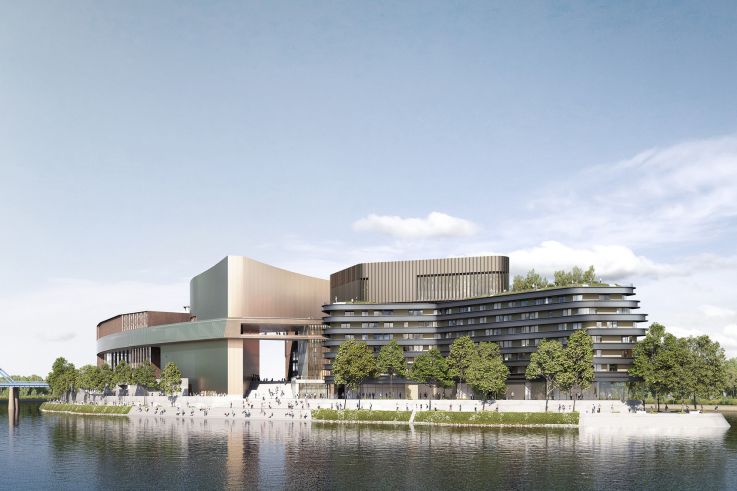 Un hôtel sur l'ile Seguin avec piscine intérieure et vue sur Seine en novembre 2026