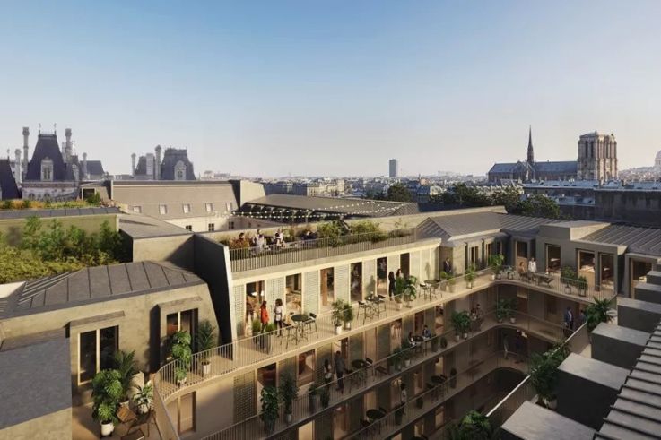 Projet 2028 en face hotel de ville