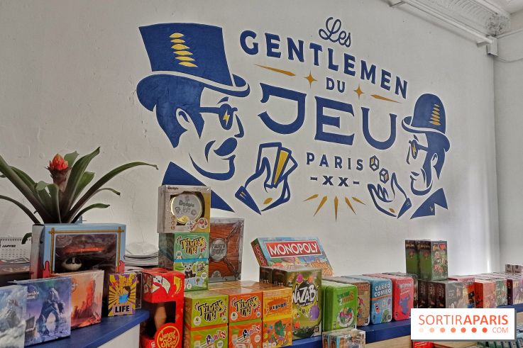 Les Gentlemen du Jeu, la boutique de jeux de société originale du 20e arrondissement
