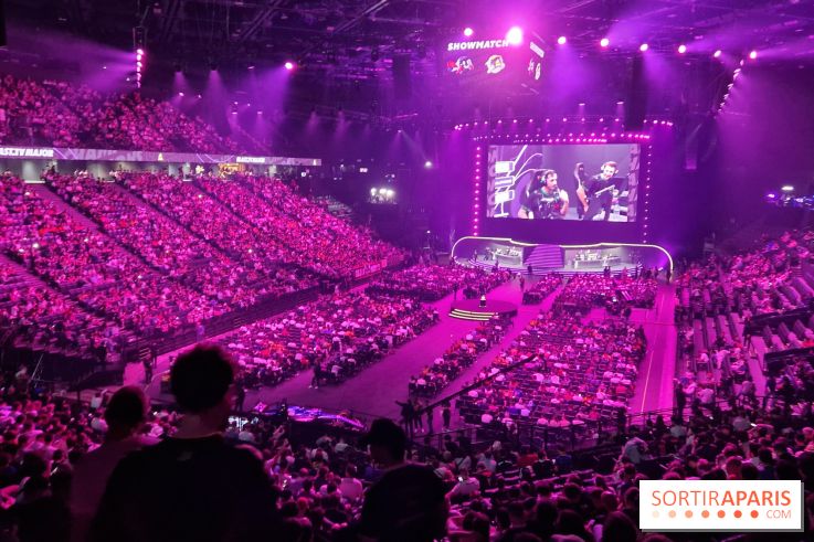 eSport : l'équipe française Vitality en finale du tournoi Counter-Strike à l'Accor Arena