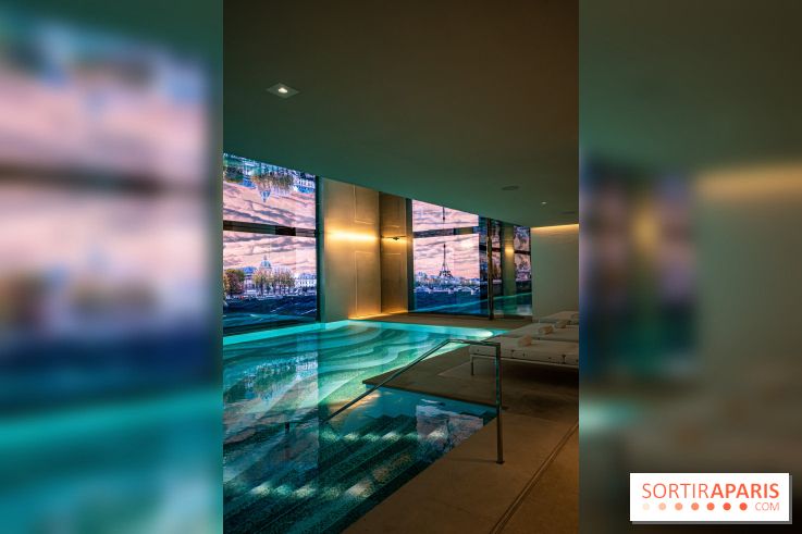 Le SPA DIOR et la piscine du Cheval Blanc Paris