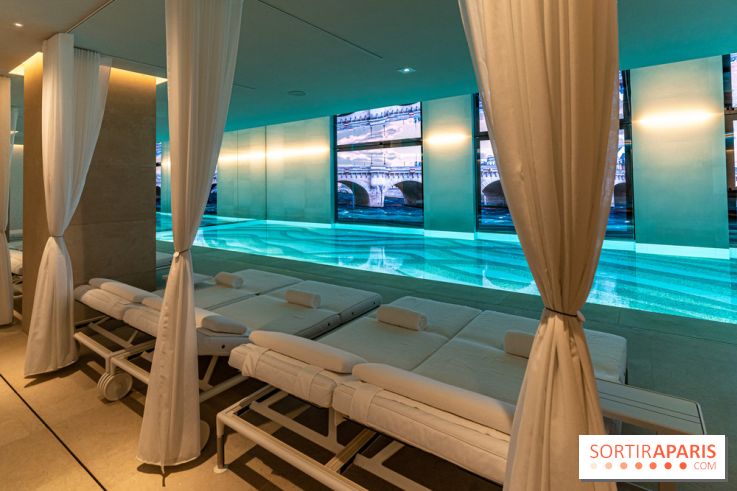 Le SPA DIOR et la piscine du Cheval Blanc Paris