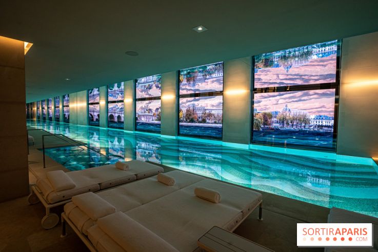 Le SPA DIOR et la piscine du Cheval Blanc Paris