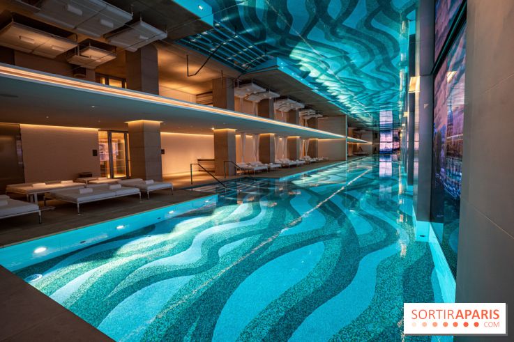 Le SPA DIOR et la piscine du Cheval Blanc Paris
