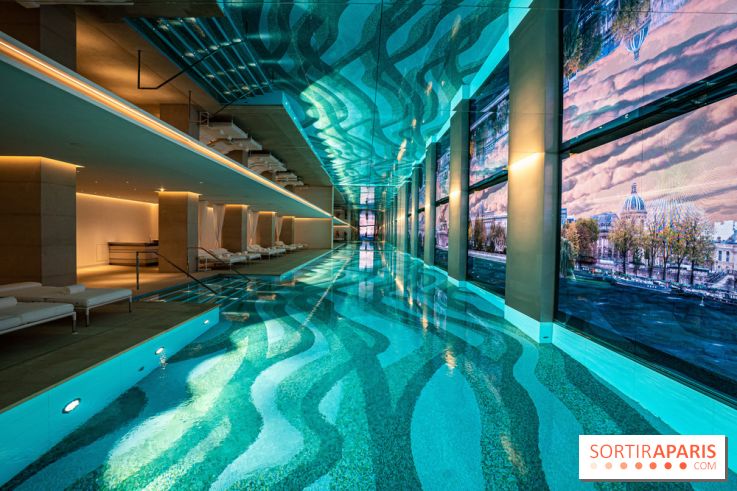 Le SPA DIOR et la piscine du Cheval Blanc Paris