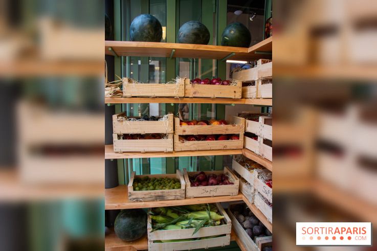 Sapid, la table à manger Naturaliste d'Alan Ducasse : nos photos