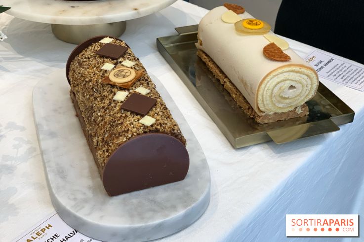 Bûches de Noël 2021 Maison Aleph