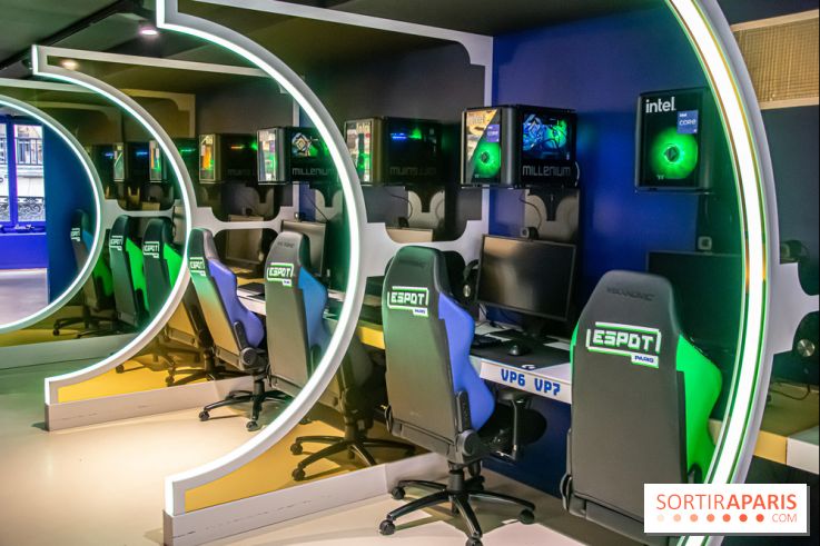 ESpot, le concept store dédié au gaming à deux pas du Louvre