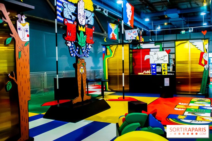 Castelbajac à la Galerie des Enfants du Centre Pompidou