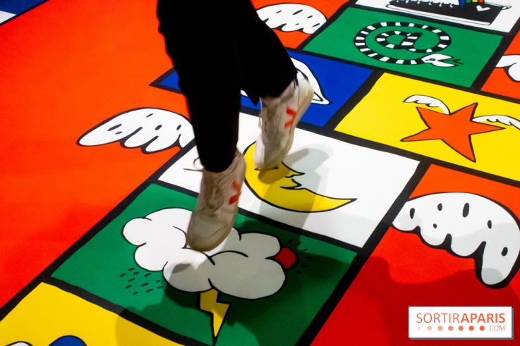 Castelbajac à la Galerie des Enfants du Centre Pompidou