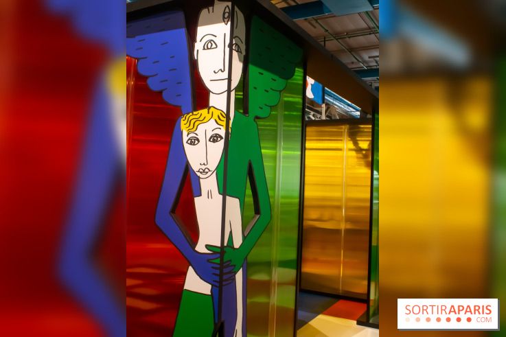 Castelbajac à la Galerie des Enfants du Centre Pompidou