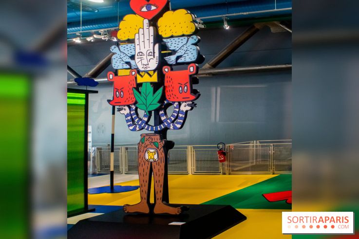 Castelbajac à la Galerie des Enfants du Centre Pompidou