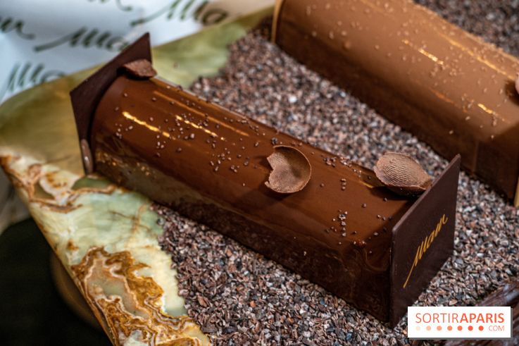 Photos : Les Bûches de Noël 2021 et galettes 2022 de Pierre Chirac et Stephanie Le Quellec