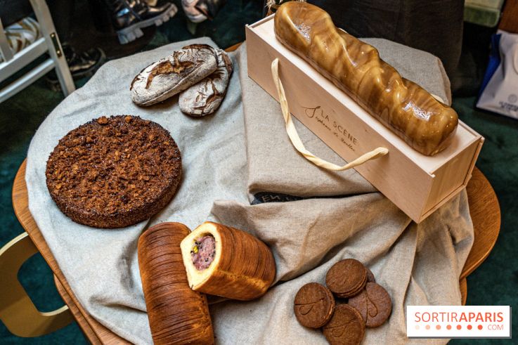 Photos : Les Bûches de Noël 2021 et galettes 2022 de Pierre Chirac et Stephanie Le Quellec