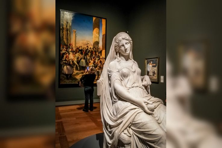 Exposition Paris - Athènes, naissance de la Grèce moderne au musée du Louvre, nos photos