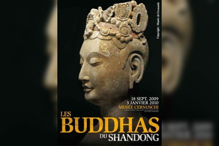 Buddhas, Shandong, Cernushi, Paris, Exposition