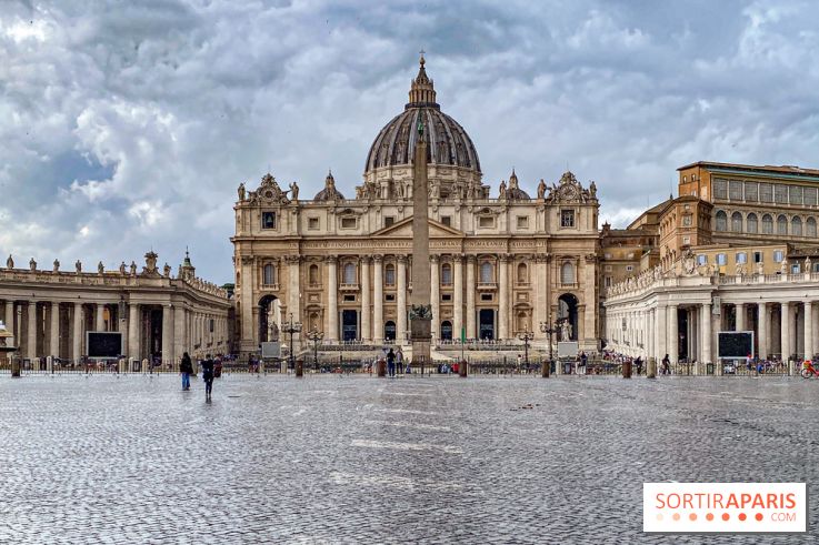 Visuel actualités - Pape Vatican place Saint Pierre