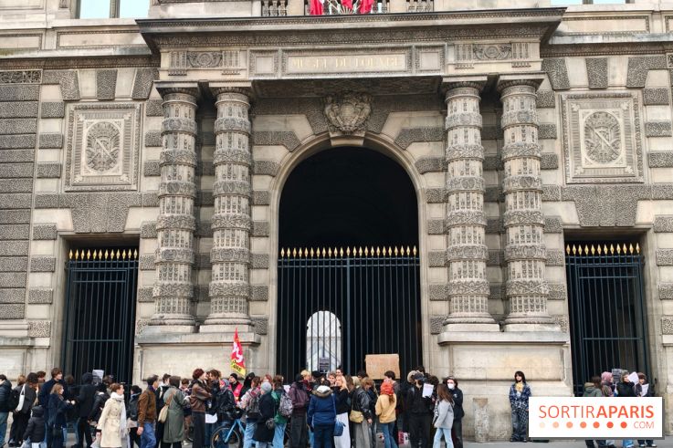 Visuel actualités - grève blocage manifestation musée du Louvre