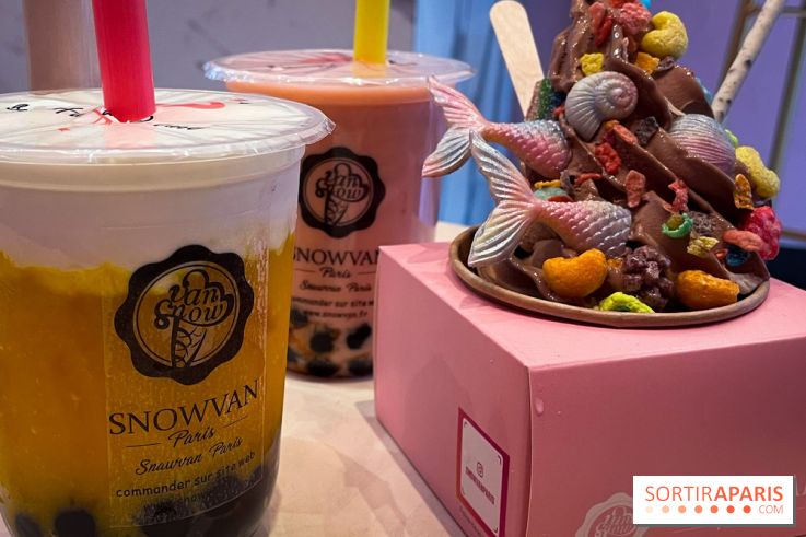 Snowvan, le spot aux bubble tea et glaces insolites