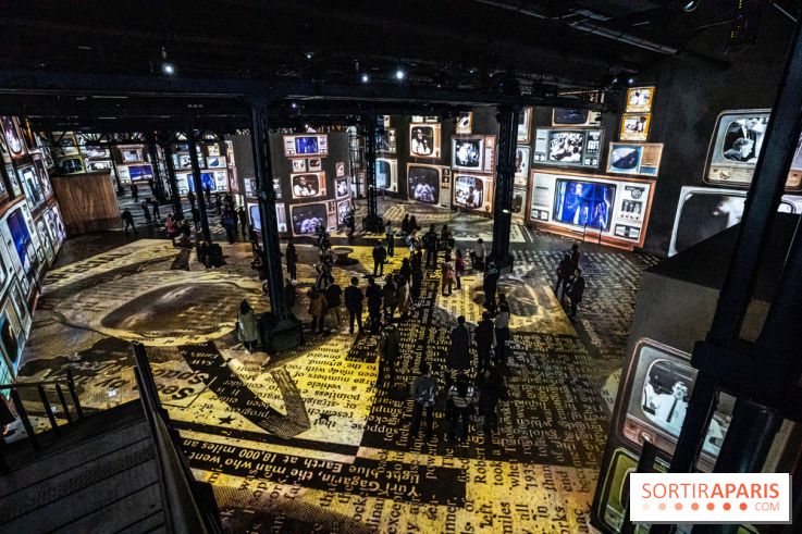 Photos : Destination Cosmos à l'Atelier des Lumières