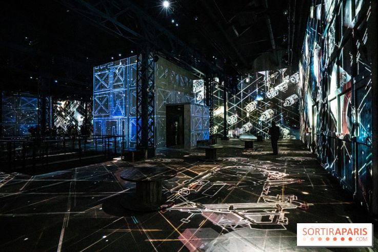 Photos : Destination Cosmos à l'Atelier des Lumières