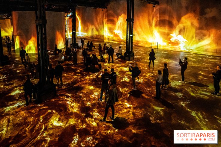 Photos : Destination Cosmos à l'Atelier des Lumières