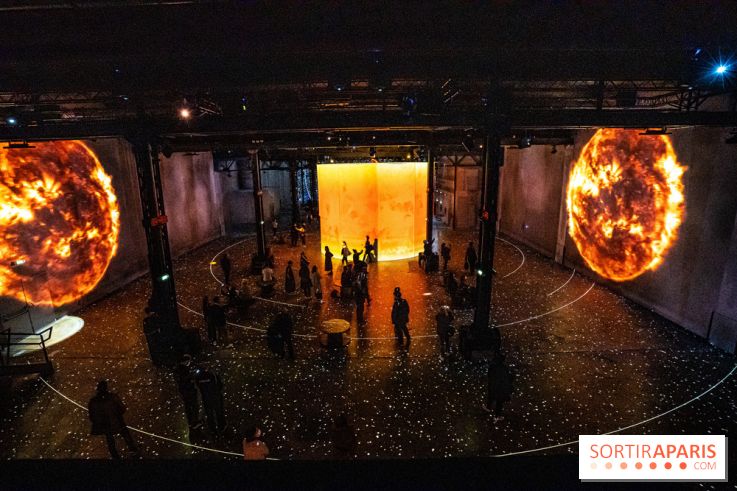 Photos : Destination Cosmos à l'Atelier des Lumières