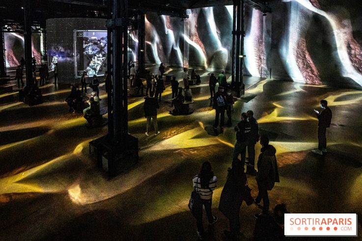 Photos : Destination Cosmos à l'Atelier des Lumières